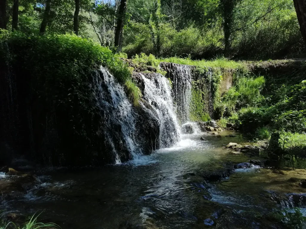 Cascata nell'area di Calda a Latronico