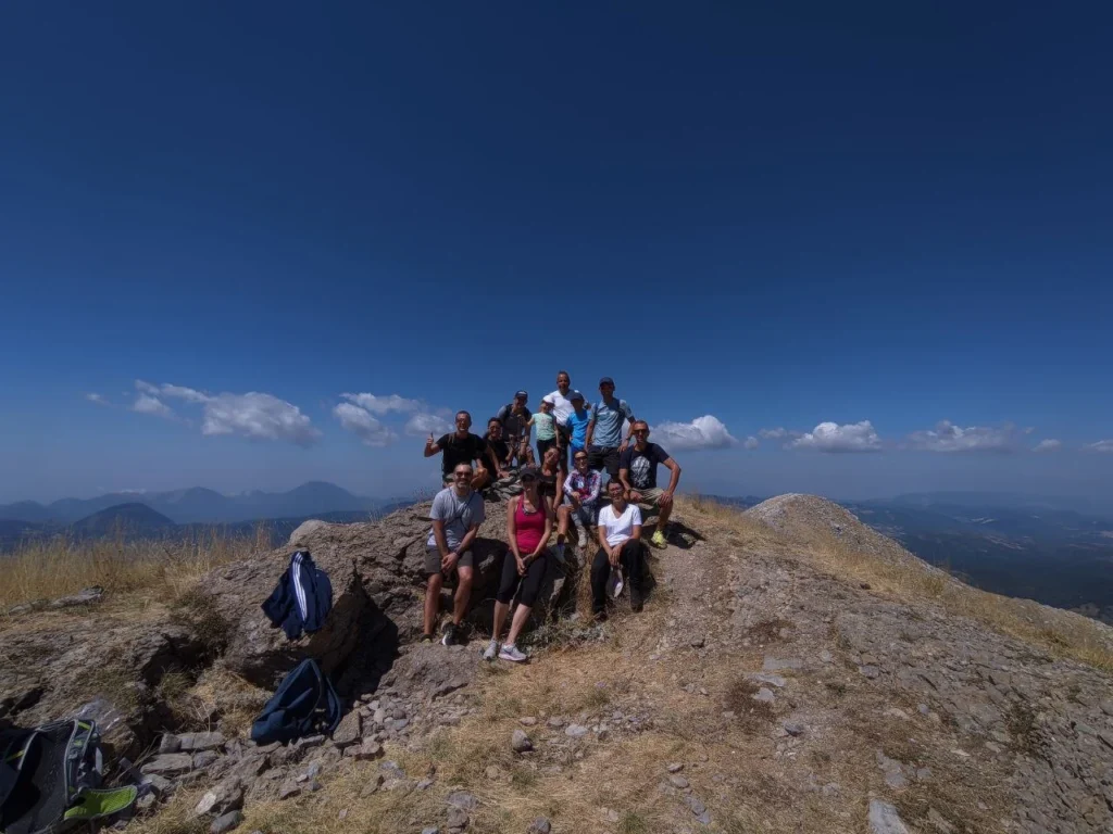 Sentiero escursionistico sul Monte Alpi a Latronico